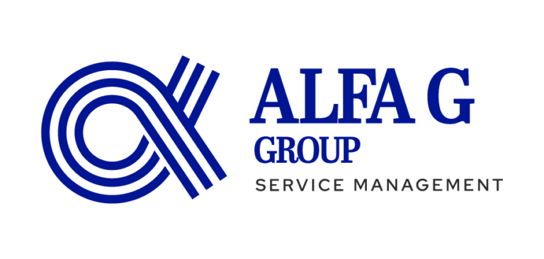 LOGO official Alfa G Group - Service Management Rettangolare